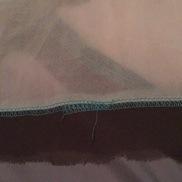 Doe & Rae Sheer Top with Dolman Swiss Dot Sleeves - Picture 8 of 8